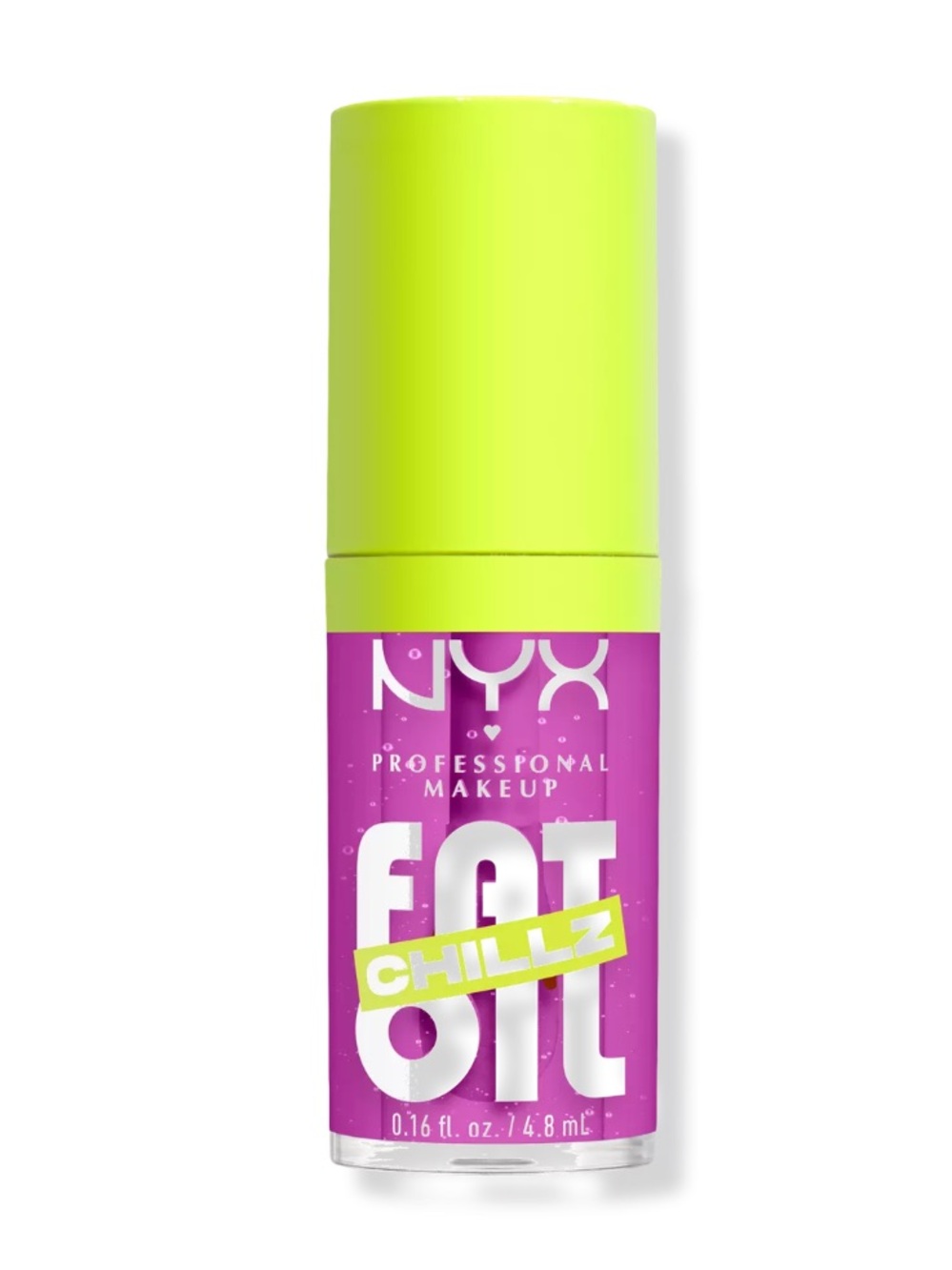 NYX Fat Oil Lip Drip Chillz Cooling Lip Oil in Strawberry Slush 4.8ml BRAND NEW